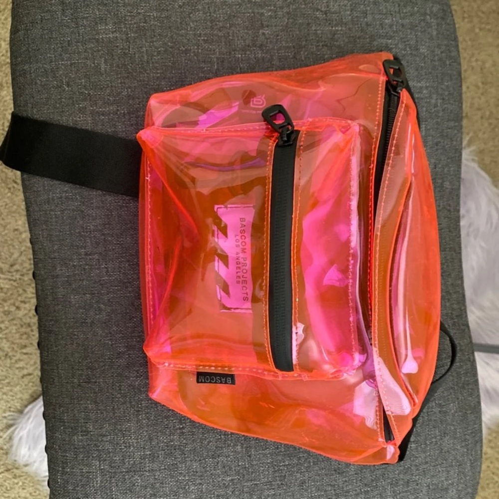 Pink fanny pack